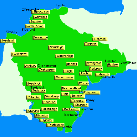 devon golf courses